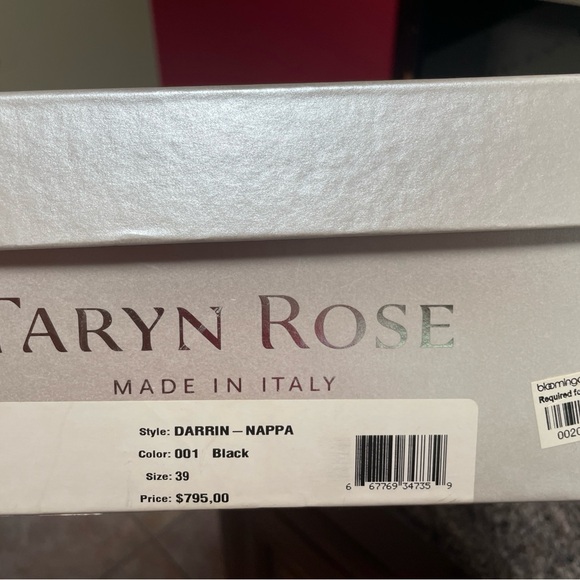 Taryn Rose Darrin-Napa Style Black Riding Boots- New in Box - Picture 5 of 7